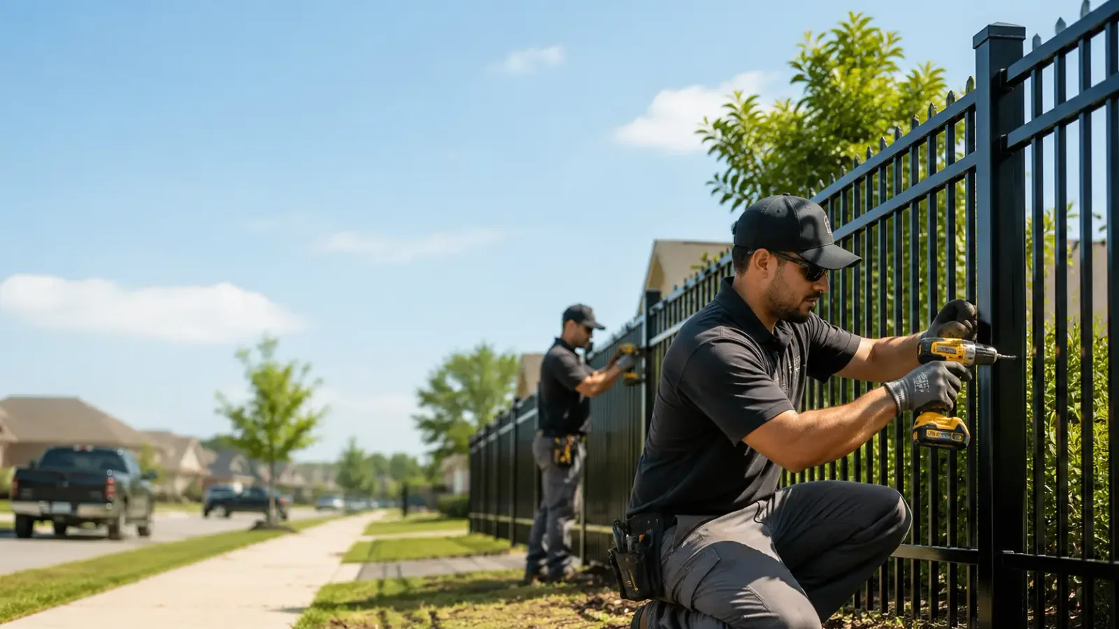 Metal Fence Installation in Dysart, PA